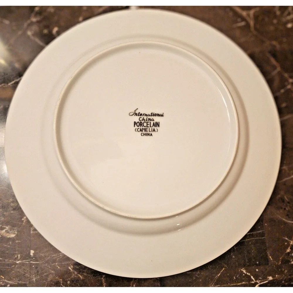 Vintage Dinner Plate by International China in 